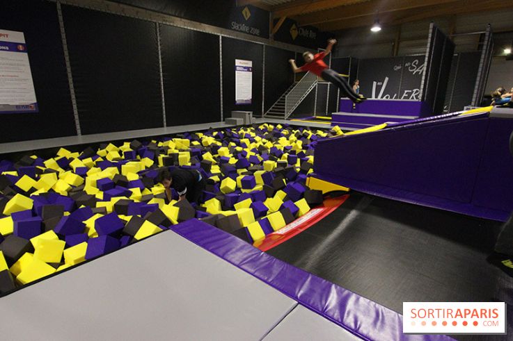 You Jump, the huge trampoline park in Elancourt, Yvelines ...