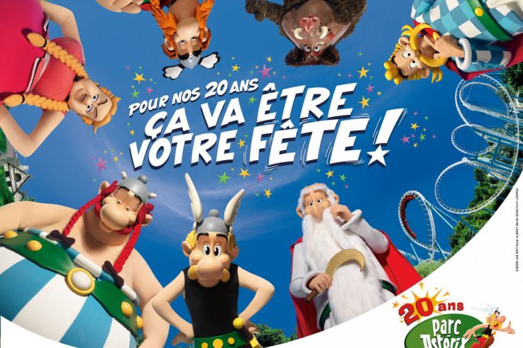 Le Parc Astérix fête ses 20 ans!
