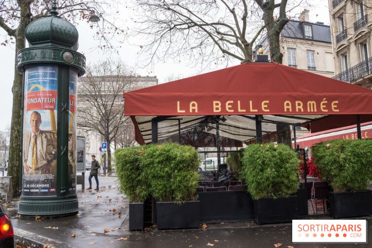 La belle armée : brasserie et bar à cocktail en face de l'Arc de Triomphe