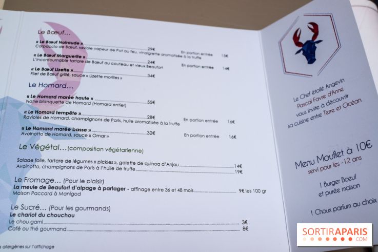 Homard & Bœuf : un nouveau restaurant entre terre et mer