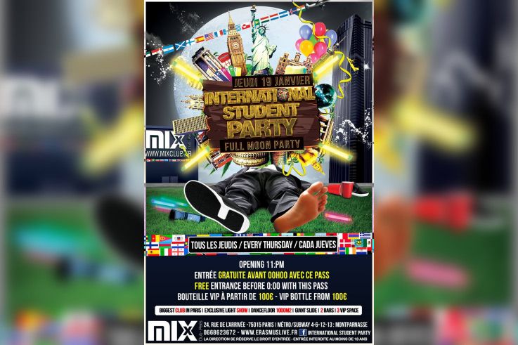 International Student Party : Full moon party