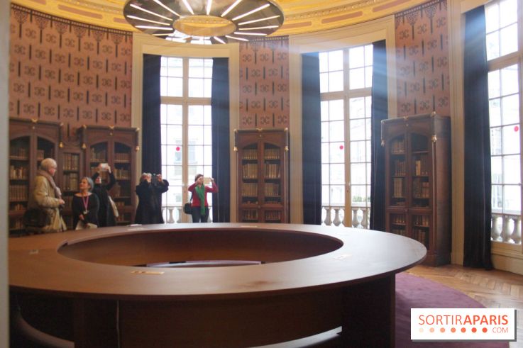 Rénovation de la BNF Richelieu  - rotonde de INHA