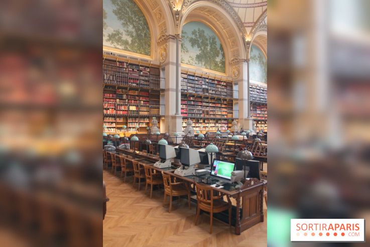 Rénovation de la BNF Richelieu - salle Labrouste