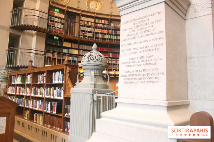 Rénovation de la BNF Richelieu - salle Labrouste