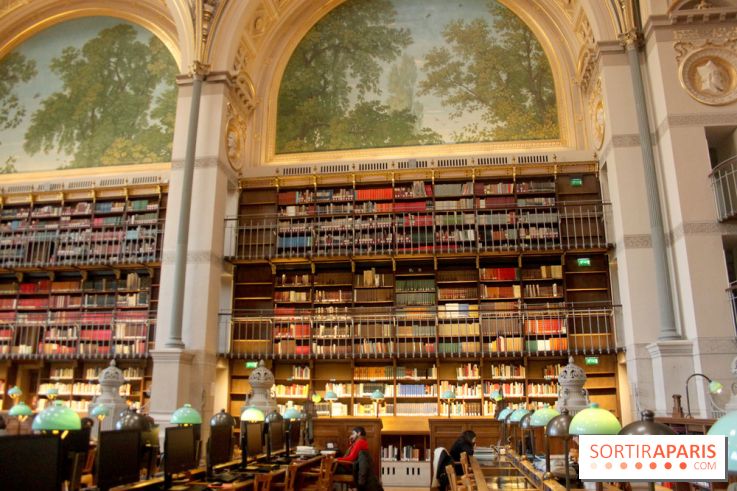 Rénovation de la BNF Richelieu - salle Labrouste