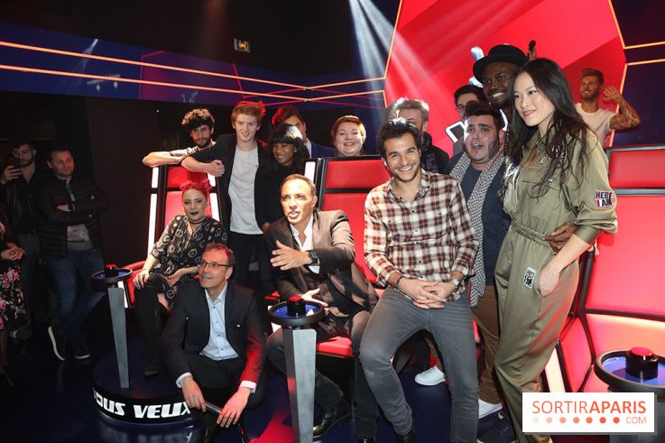 Inauguration du Studio The Voice au Musée Grévin