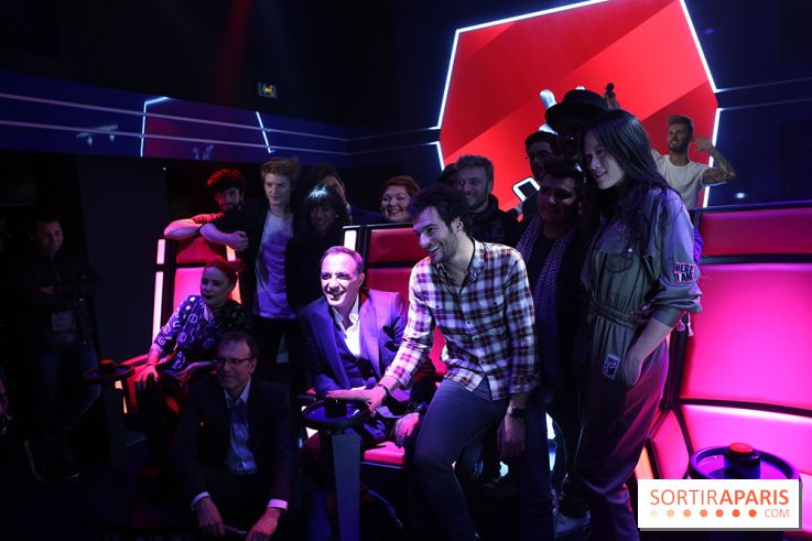 Inauguration du Studio The Voice au Musée Grévin