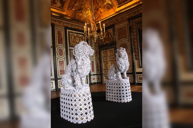 Gardes, Joana Vasconcelos | photo © Sortiraparis.com