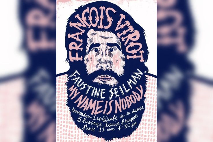 Concert, Paris, François Virot, Café de la danse, My name is nobody, Faustine Seilman