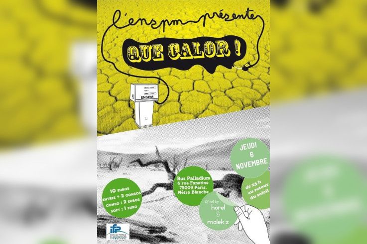 Soirée, Paris, Que Calor, Bus Palladium, ENSPM