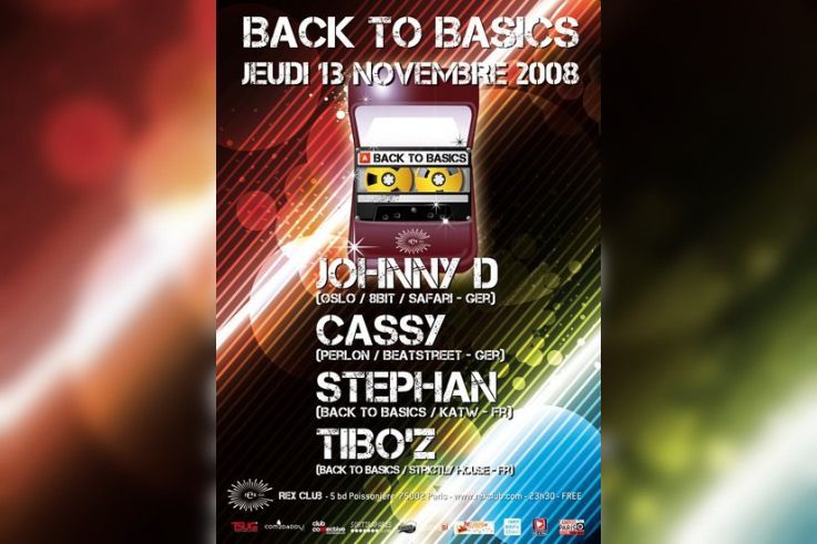 Soirée, Paris, Back to Basics, Rex Club