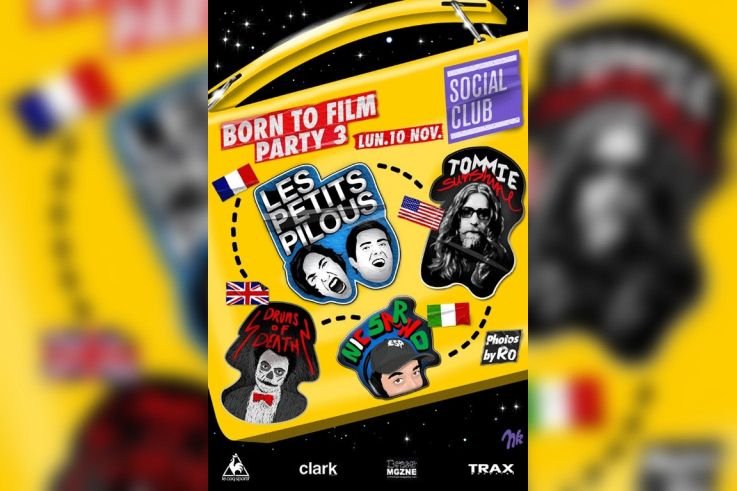 Soirée, Paris, Born to film, Social Club