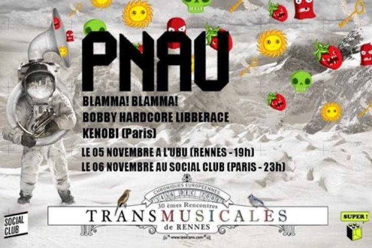 Soirée, Paris, Transmusicales de Rennes, Social Club