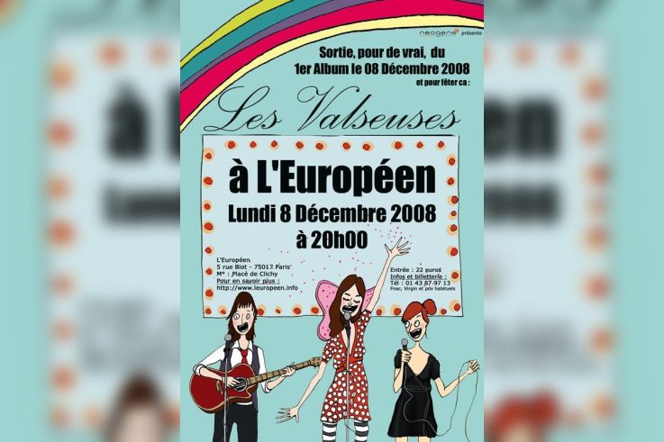Concert, Paris, Valseuse, Européen