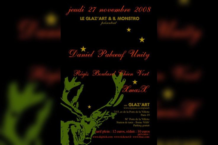 Concert, Paris, Glaz'art, Daniel Pabœuf