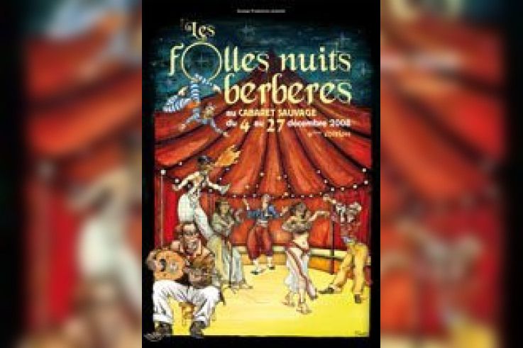 Concert, Paris, Cabaret Sauvage, Folles Nuits Berbères