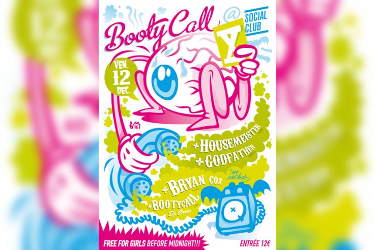 Soirée, Paris, Booty Call, Social Club, Housemeister, Godfather, Bryan Cox