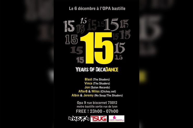 Soirée, Clubbing, OPA, Blast, Shaders