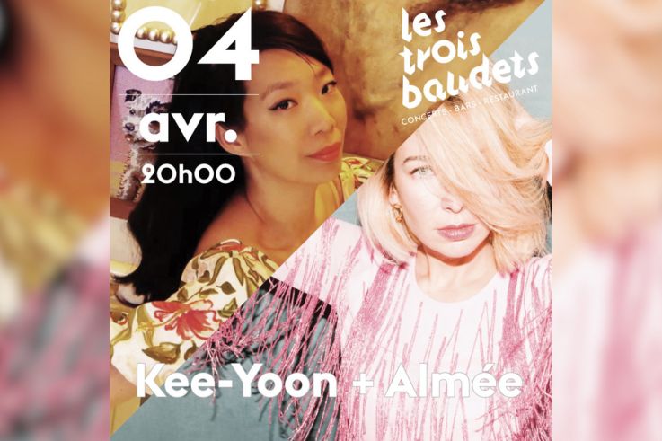 Almée et Kee-Yoon en concert aux Trois Baudets à Paris