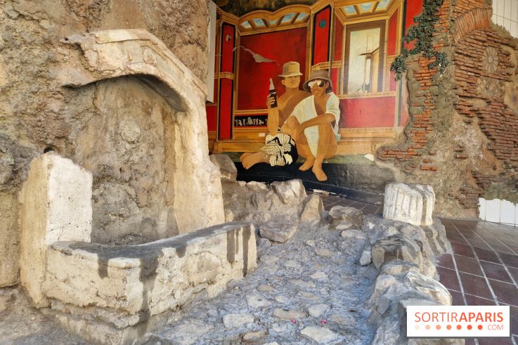 Insolite : Dans le 5e arrondissement, ces faux vestiges romains attisent la curiosité des passants