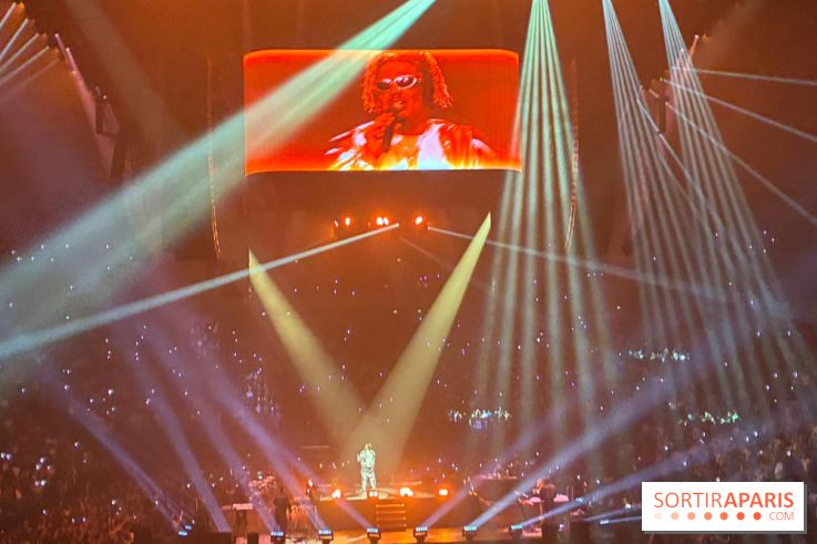 Le rappeur Naza en concert à Bercy en avril 2026