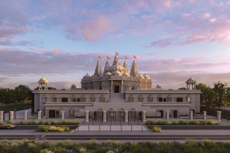 En Seine-et-Marne, le premier mandir hindou traditionnel de France s'apprête à ouvrir ses portes