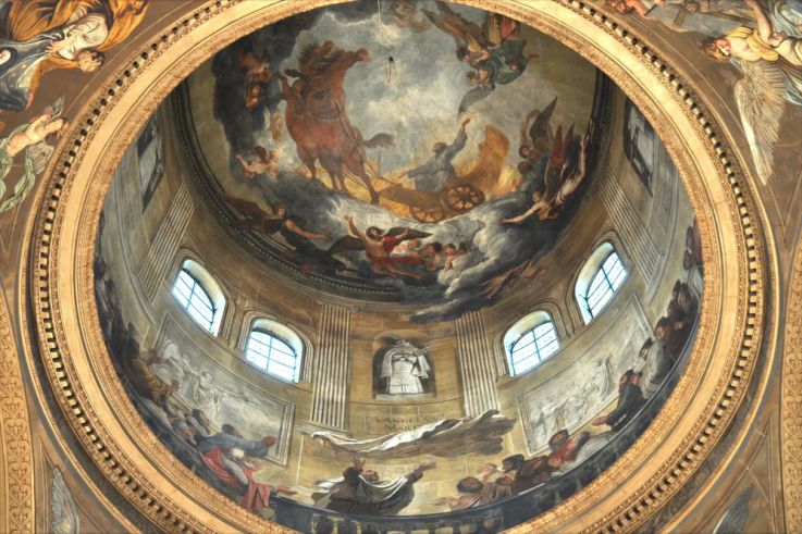Cette chapelle discrète du 6e arrondissement de Paris cache un somptueux décor baroque italien