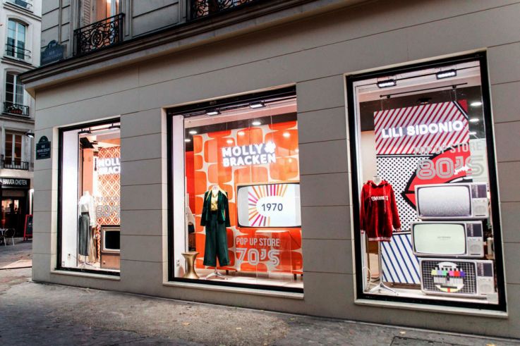 Molly Brackens ouvre son pop up store à Paris