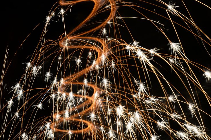 Feu d'artifice du 14 Juillet 2019 à Pierrefitte-sur-Seine (93)