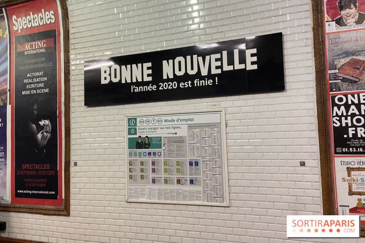 Nouvel An 2021 : la RATP affiche la Bonne Nouvelle avec humour