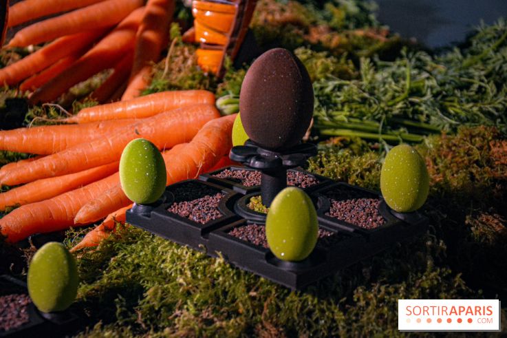 Oeuf de Pâques 2022 par Yann Brys à l'hôtel Cour des Vosges