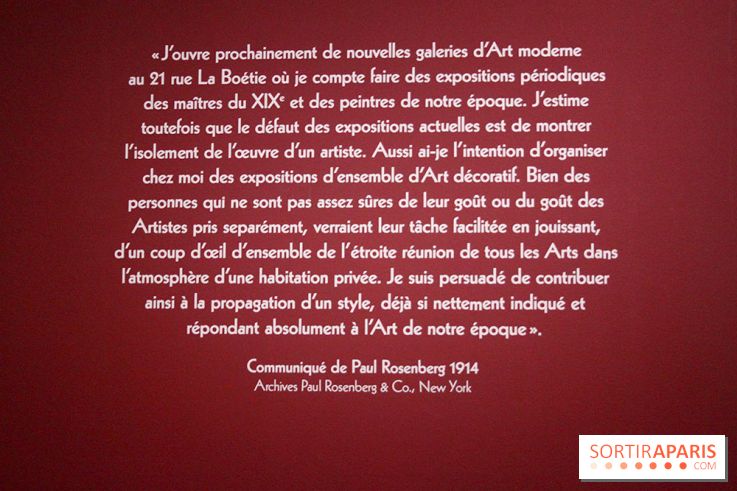 Paul Rosenberg, 21 rue de la Boétie au Musée Maillol