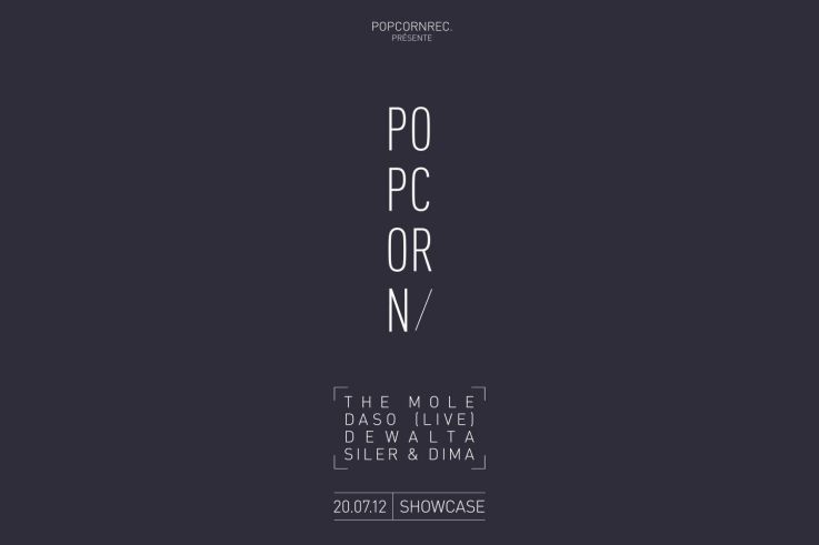 Popcorn Records Night : The Mole, Dewalta, Daso, Siler & Dima
