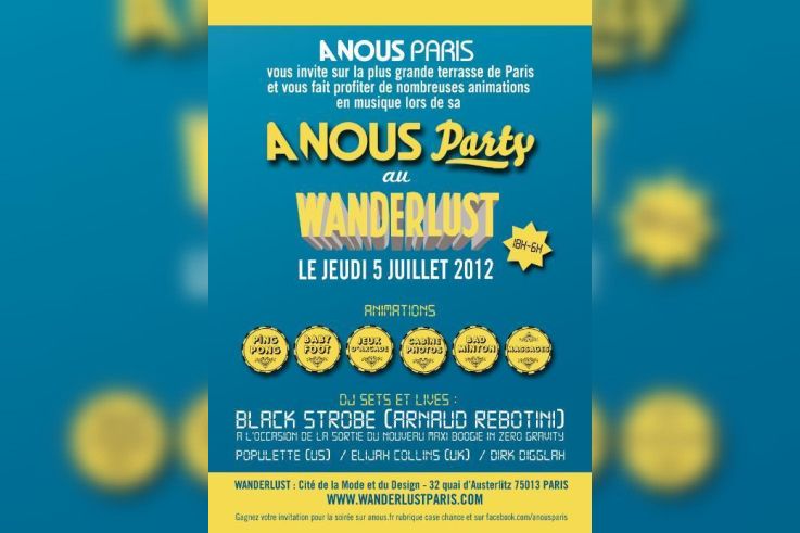 A NOUS PARTY @ WANDERLUST