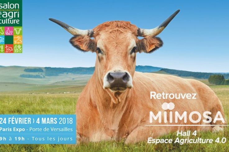 MiiMOSA au Salon de l'Agriculture 2018