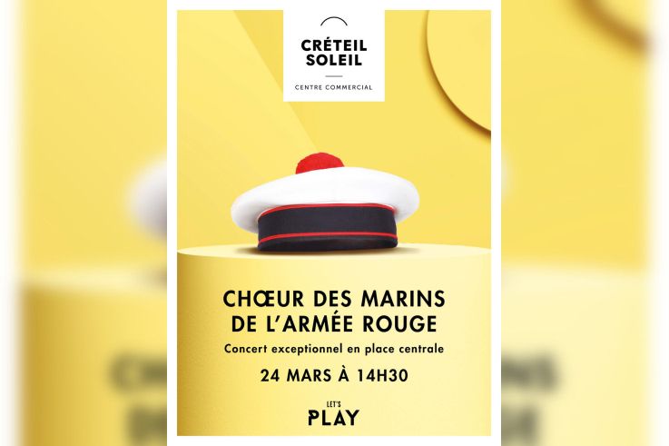 Chœur des marins de l'armée rouge à Créteil