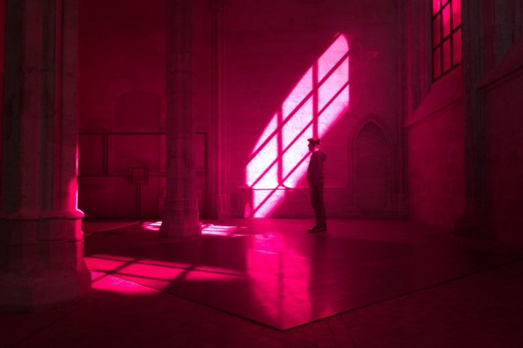 Vivez la création artistique en direct dans le cadre de l'expo Devenir au Collège des Bernardins