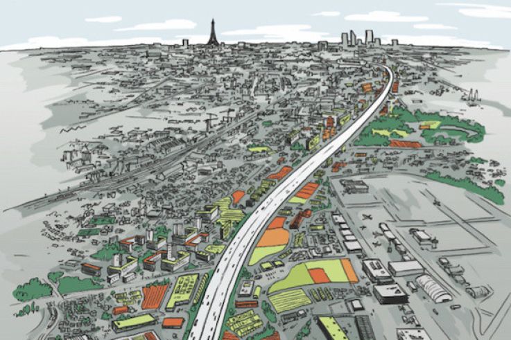 Happy Vallée : Les abords de l'A1 se mettent au vert ! 