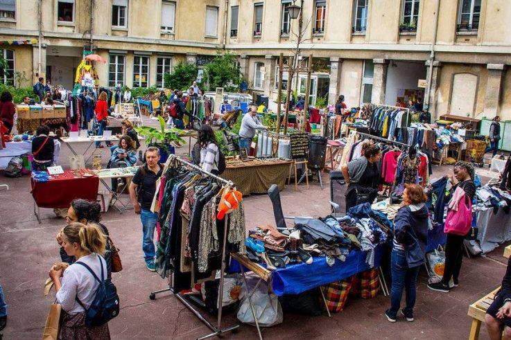 Marché des Grands Voisins et grand bal Tango