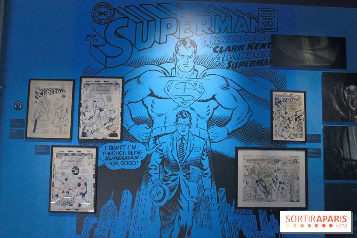 L’Art de DC Comics au Musée Art Ludique - planches Superman