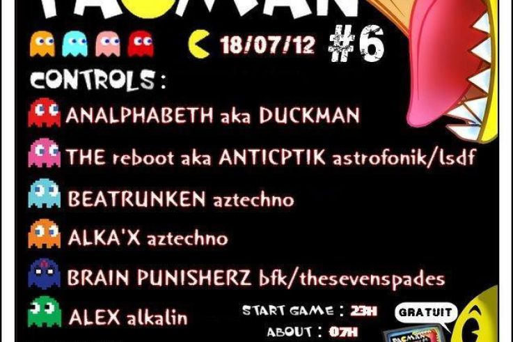 PACMAN PARTY #6 @ BATOFAR
