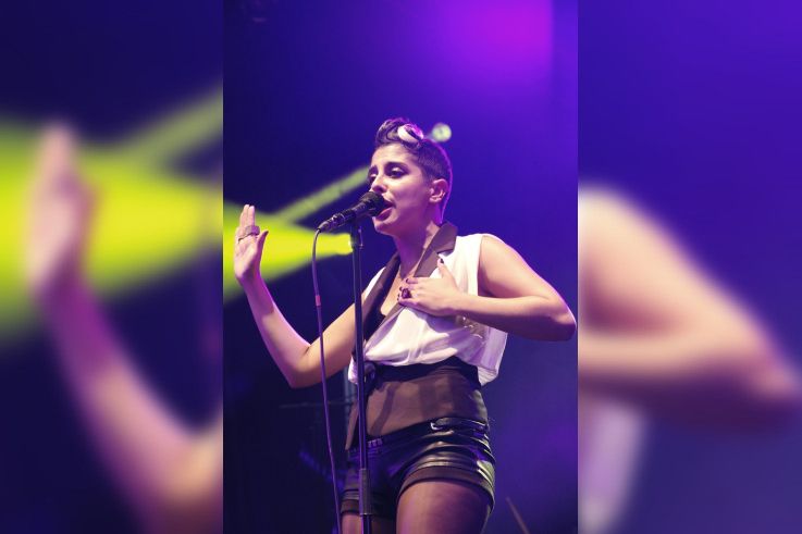 Carmen Maria Vega au Festival Soirs d'été Oüi Fm 2012 // (c)Caroline Jolivet