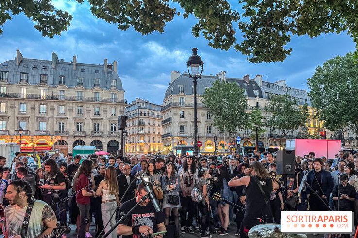 Fête de la Musique 2024 : concert de rock, hard rock et metal sur la place Saint-Michel à Paris