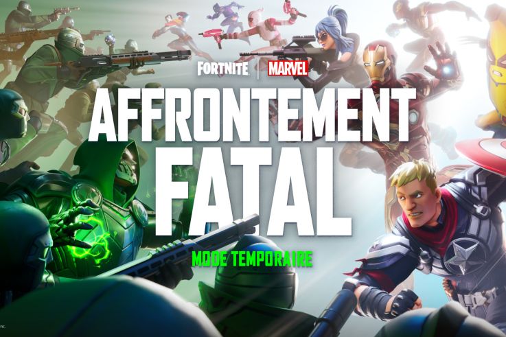 Fortnite : Affrontement Fatal, le mode de jeu éphémère Marvel disponible dans le Battle Royale
