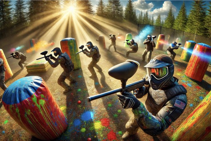 Paintball Park Pomponne : le plus grand parc de paintball d'Ile-de-France, en Seine-et-Marne