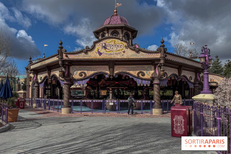 Disneyland Paris : Tangled Spin, la nouvelle attraction inspirée du film Raiponce se dévoile