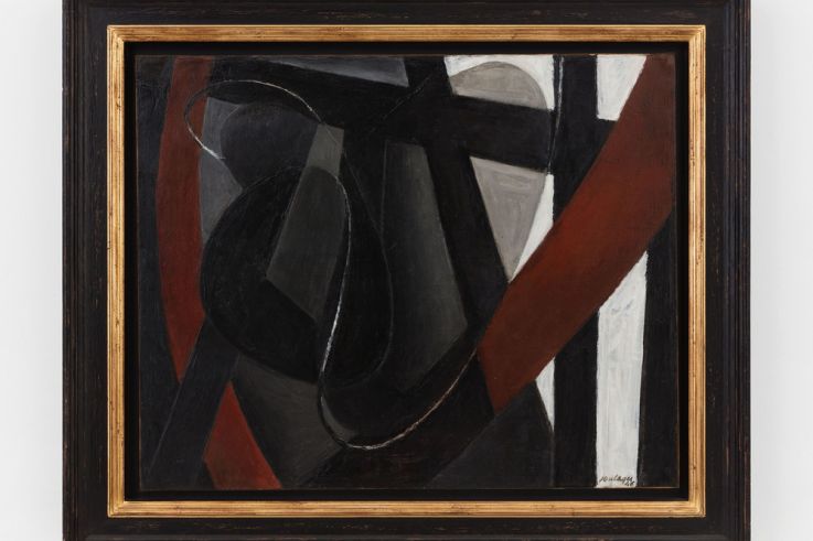 Soulages-Hartung : Affinités Electives à la galerie Perrotin