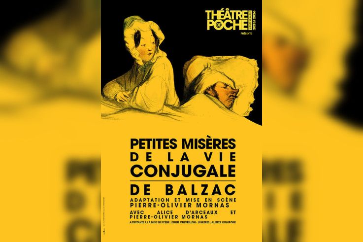 Petites misères de la vie conjugale, Balzac ausculte le couple au Mois Molière à Versailles