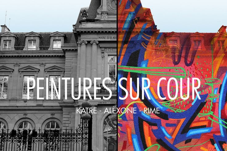 Katre, Alëxone, Rime, le street-art s'expose à la mairie du 3e arrondissement