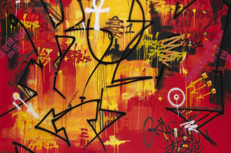 Exposition Cyril Kongo sur le Toit de la Grande Arche de La Défense